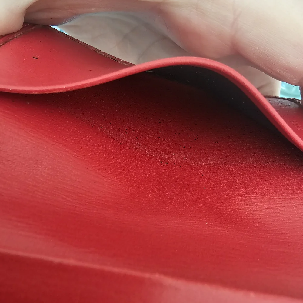 Louis Vuitton Epi De Poche Leather Pass Card Case Red - Picture 5 of 7